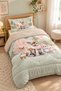 Cute Animal Figured Single Quilt, Sleeping Set - 6