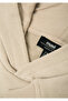 Printed Hooded Beige Sweatshirt 6S10209-70039 - 4