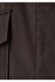 Hooded Brown Jacket Oversize / Wide Cut 1110868-70219 - 8