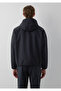 M0110851 Water Repellent Pro-Tech Water-Replent Hooded Men's Coat Black - 5
