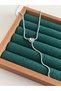Heart Stone Detail Waterway Y Necklace 40 cm - Women's Waterway Necklace - Stylish Stone Y Necklace - 4