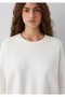 Ecru Basic Sweater Loose Fit / Relaxed Fit 1710933-80194 - 7