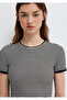 Striped Black T-Shirt Standard 1614359-85454 - 7