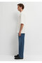 Patch Logo Embroidered Ecru T-Shirt Oversize / Wide Cut 0613503-70057 - 4