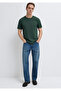 Green Basic T-Shirt Slim Fit / Narrow Cut 0613437-71601