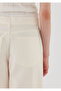 Lace-Up Ecru Trousers 1011274-70057 - 8