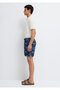 Octopus Printed Navy Blue Swim Shorts 0912335-32184 - 4
