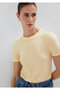 Yellow Basic T-Shirt Slim Fit / Narrow Cut 1614181-70014 - 3