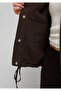 Linen Blend Brown Jacket Loose Fit / Relaxed Fit 1110891-91100 - 8