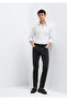 Marcus Black Dark Brown Gabardine Trousers 00351A4090 - 2