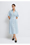 Striped Midi Dress 1310904-80767