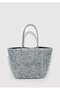 Logo Straw Shoulder Bag 1913061-10242 - 4