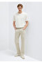Lisbon Ecru Gabardine Trousers 0010039-A3058 - 2