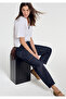 Navy Blue Trousers with Pockets 1011193-85481 - 2