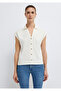 Ecru Polo T-Shirt Regular Fit / Normal Cut 1614312-80194 - 3