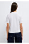 White Basic T-Shirt Semi Slim Fit 1613895-620 - 6