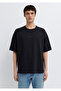 Mvjns Printed Black Interlock T-Shirt Boxy Fit 0613306-900 - 3