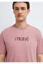 Logo Printed Pink T-Shirt Regular Fit / Normal Cut 0612936-70948 - 6