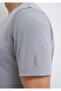 Soft-Premium Gray T-Shirt Regular Fit / Normal Cut 0613469-86958 - 7