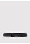 Black Leather Belt 0912251-900 - 2