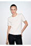 Ecru Basic T-Shirt Slim Fit / Slim Fit 1614067-70048 - 3