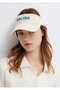 Malibu Printed Ecru Visor Hat 1913736-70007