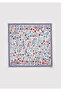 Floral Patterned Ecru Bandana 1913748-70048 - 4