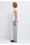 Textured Ecru T-Shirt Regular Fit / Normal Cut 1613970-70057 - 4