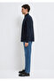 Striped Navy Blue Shirt Regular Fit / Normal Cut 0211998-91552 - 5