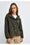 Hooded Khaki Jacket Oversized / Wide Fit 1110812-80714 - 2