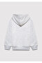 Logo Printed Gray Sweatshirt 6S10113-88467 - 3