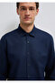 Navy Blue Shirt Regular Fit / Normal Cut 0212063-80872 - 6