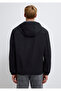Hooded Black Jacket Loose Fit / Relaxed Fit 0110818-900 - 5