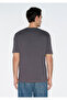 Gray Basic T-Shirt Loose Fit / Comfortable Loose Cut 0612269-70101 - 5