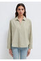 White Striped Green Blouse 1211226-88069 - 2