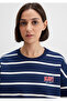 Striped Navy Blue Sweatshirt 1S10456-84634 - 5