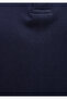 Polo Neck Navy Blue Sweatshirt 0S10420-82318 - 8