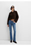 Wool Blend Brown Sweater Boxy Fit 1710626-88615 - 2