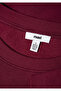 Crew Neck Claret Red Basic Sweatshirt 1610198-70415 - 8