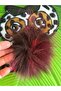 20X16 cm Owl Embroidery Applique - 2