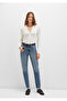 Cindy Classic Denim Shaded Indigo Blue Jean Pants 100277-90498 - 3