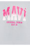 Logo Printed Hooded Gray Sweatshirt 7S10179-70075 - 5