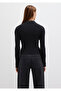 Buttoned Black Knitwear Polo 1710787-900 - 6