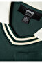 M Logo Polo Neck Green Interlock Sweatshirt 0S10487-71539 - 8