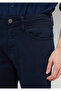 Marcus Dark Navy Comfort Gabardine Trousers 0035190674 - 6