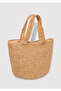 Beige Straw Bag 1913079-83859 - 4