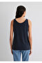 Tencel ™ ) Modal Blended Black Undershirt Slim Fit / Tight Fit 1613216-900 - 5