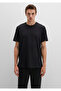 Black Black Basic T-Shirt Regular Fit / Regular Cut 0612872-900 - 4