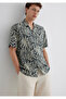 Printed Gray Shirt Regular Fit / Regular Cut 0211489-89886