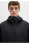 Hooded Black Coat 0110641-71379 - 8